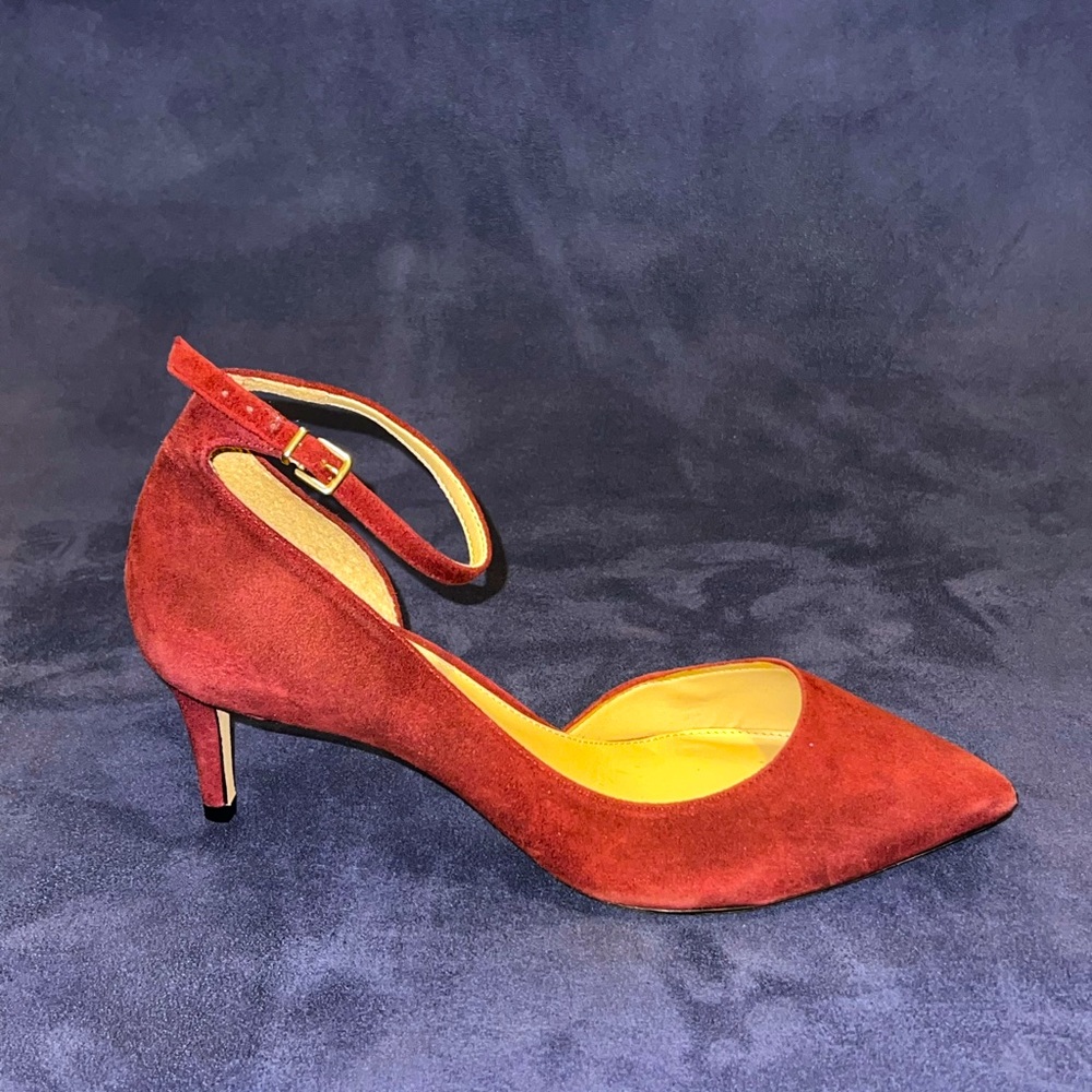Antonio Melani Faux Suede Kitten Heels
